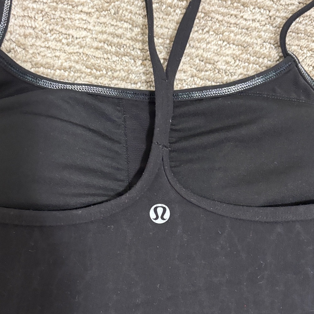 Size 6 Lululemon Spaghetti Strap tank workout‎ Top - Picture 4 of 5